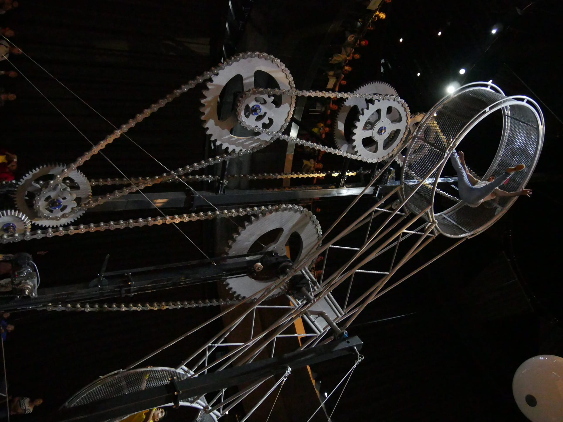 The Wheel of Death rig at Astana Expo, Kazakhstan.